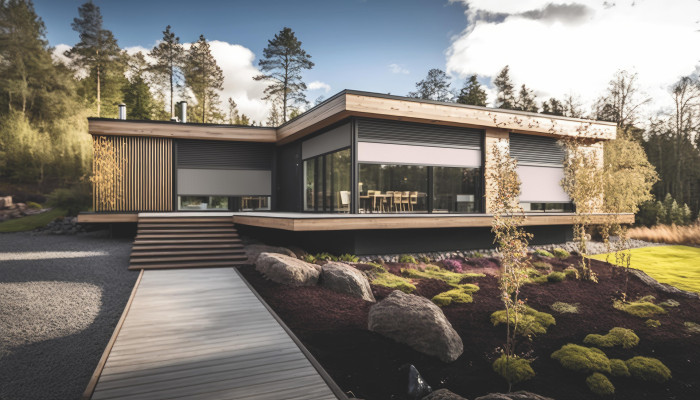 SkyTwin od společnosti Aluprof představuje průkopnický systém spojující funkce venkovní rolety a stínící clony screen v jednom výrobku.