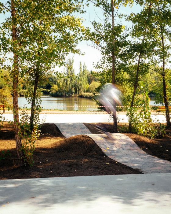 Volnočasový areál v Praze v Čakovicích, U / U Studio.