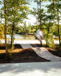 Volnočasový areál v Praze v Čakovicích, U / U Studio.