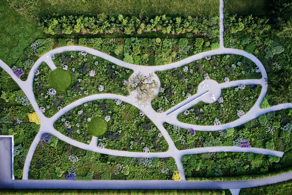 Piet Oudolf, Oudolf Garten on the Vitra Campus, Weil am Rhein, 2020
