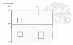 Dům pod třešní, pohled severní, MAJO