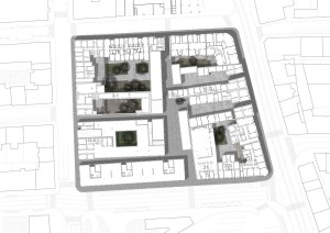 Jeden z oceněných projektů v kategorii Architekt projekt, Mixed-use development Na Knížecí z ateliéru Kuzemenský & Synekod od Tomáše Geliena