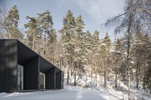 Nedaleko švédského Göteborgu stojí Villa Jägersro. V ní si mladá rodinu užívá výhledů na jezero a okolní přírodu.