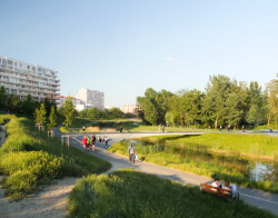 Studia Peer a AXXI navrhla lávky na slovenské sídliště Petržalka obohacující veřejný prostor