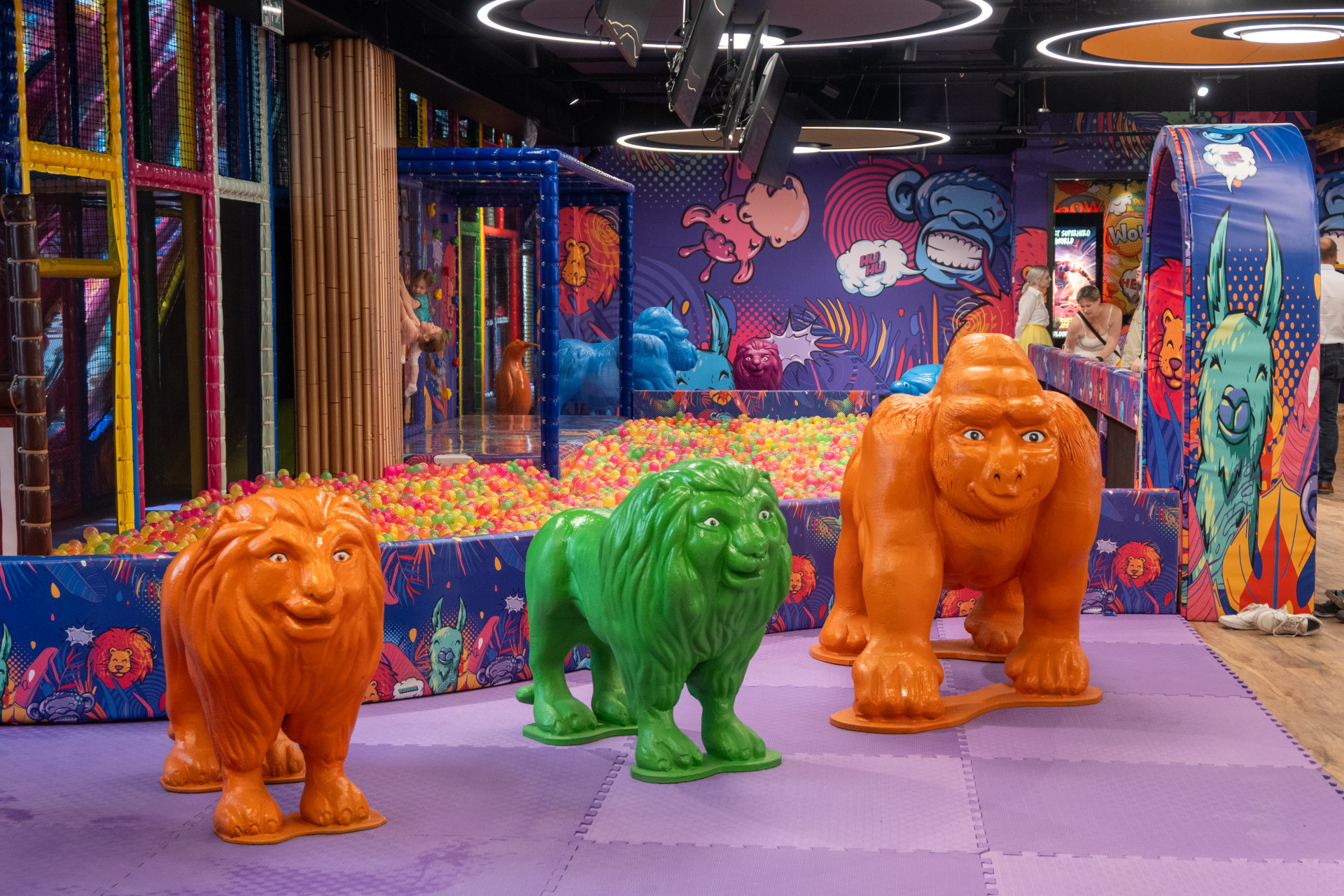 Patro věnované dětské herně. Předpokládaný vstup 450 korun za dítě.