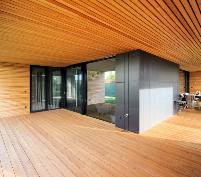 CLT rodinný dům, Molnár Peráček. Foto