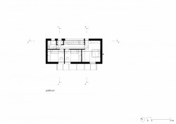 Dům v Českém ráji II., ASGK Design / Gabriela Kaprálová, Monika Tomšová, Karolína Falladová, půdorys 2NP