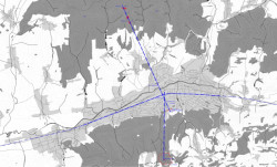 Obnova památníku Tomáše Bati ve Zlíně, situace, TRANSAT architekti