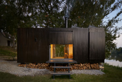 Mobilní kontejner KEBIN od architekta Jana Beka a stavitele Stanislava Líkaře