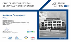 Ocenění CraftEdu pro Rezidenci Červený dvůr, MS Architekti - zdroj MS Architekti