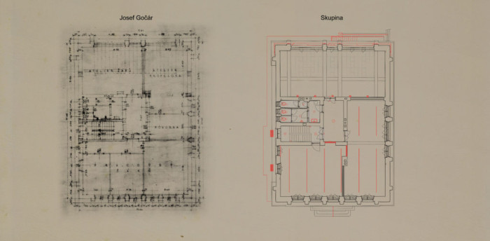 3. nadzemní podlaží - srovnání