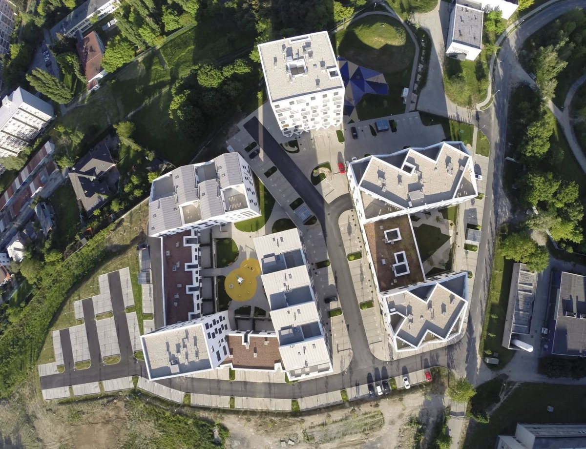 Obytný komplex Nová Terasa, Vallo Sadovsky Architects, foto