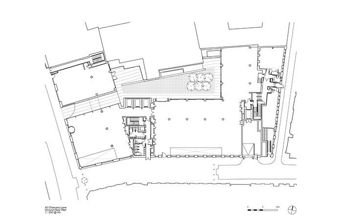 40 Chancery Lane, Bennetts Associates, Londýn, Foto