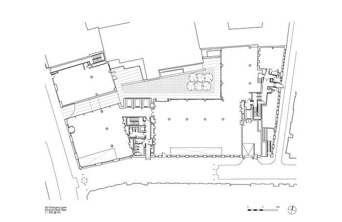40 Chancery Lane, Bennetts Associates, Londýn, Foto