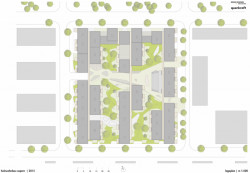 Seestadt Aspern, bytový komplex D12, Querkraft