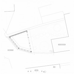 Altán městské knihovny ve Vamberku, Martin Kožnar, půdorys přízemí