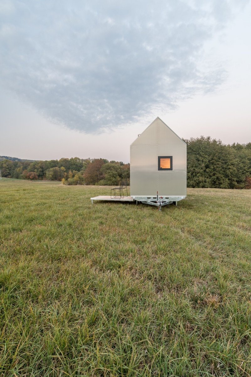 Mobilní domek Mobile Hut, ARTIKUL architekti.