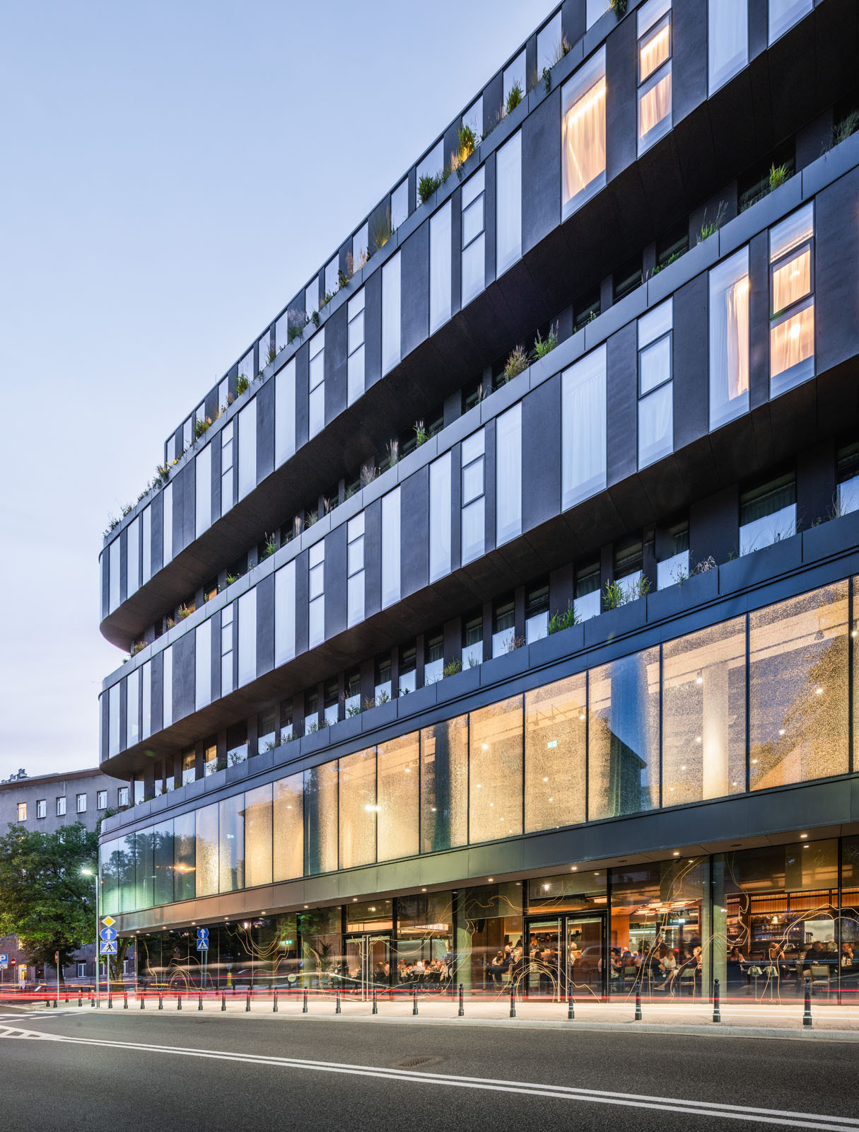 Hotel Nobu, Varšava. Medusa Group Architects - foto