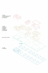 Sveta Devyatkina, Klinika / Hrádek nad Nisou, axonometrie - foto