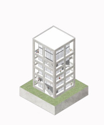 Pavla Maxová, Jan Novotný, Blok z domů, Věž - foto