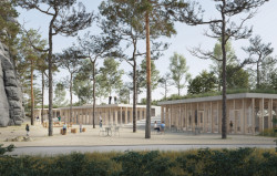 Návrh na vstupní objekty do skalního města v Adršpachu