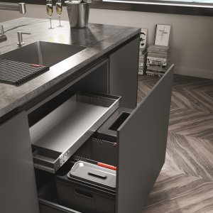 Odpadkový koš/sorter pro třídění odpadu 350-90 COMPOSTA