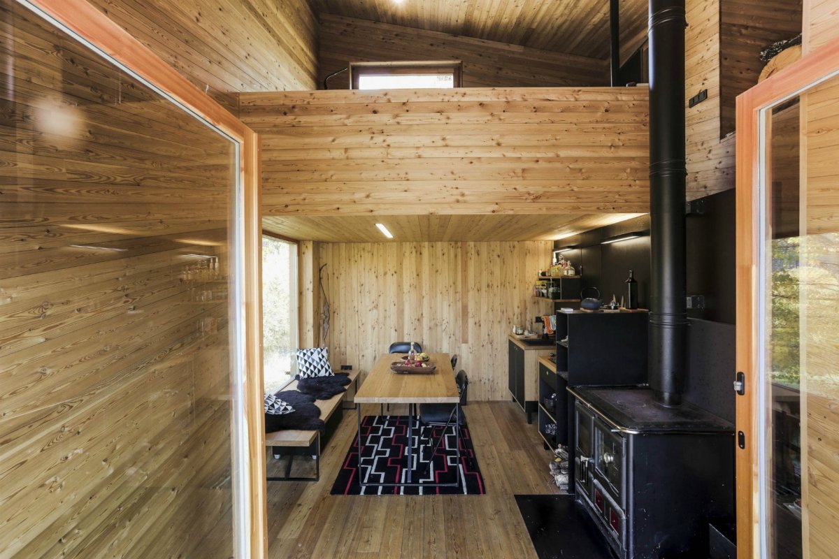 Chata v Liptálu, Ellement Architects/ Hana Maršíková, Jitka Ressová