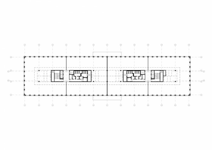 Rustonka, CMC architects / Vít Máslo, David Richard Chisholm, Evžen Dub, typické podlaží