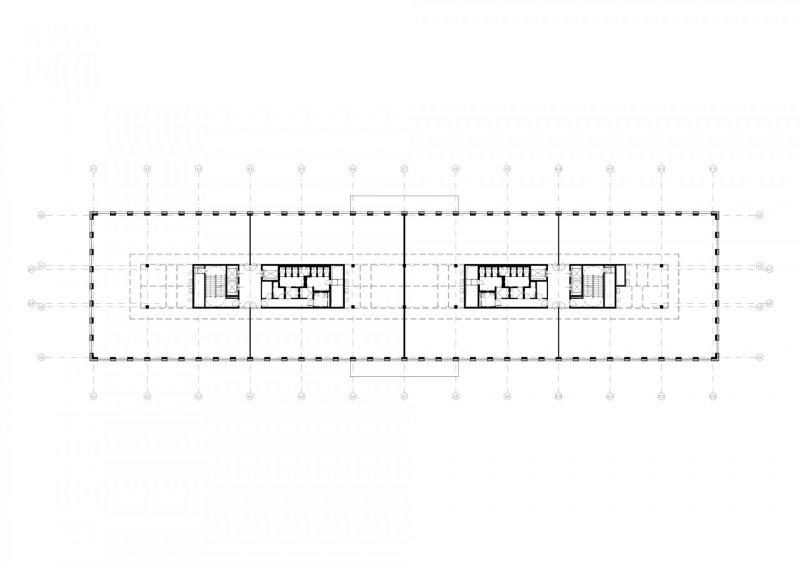 Rustonka, CMC architects / Vít Máslo, David Richard Chisholm, Evžen Dub, typické podlaží
