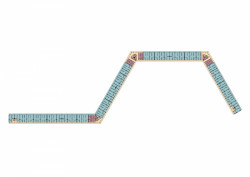 Vítěz letošní ceny Mies van der Rohe, panelákový dům deFlat v Amsterdamu od NL architects a XVW architectuur, půdorys