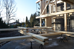 Stempel & Tesař architekti, Dům, který se otevírá slunci: Fotografie z průběhu realizace