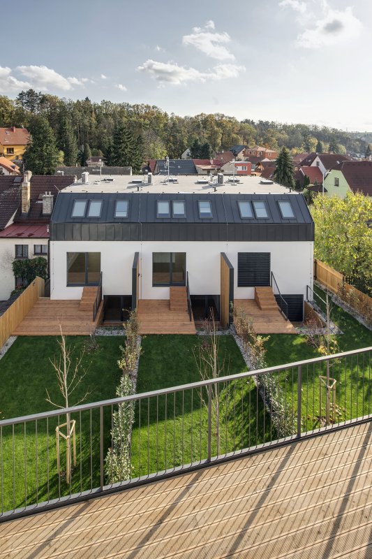 Obytný soubor Řeporyje, boq architekti,