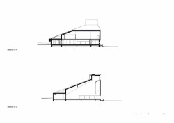 OOPEAA Office for Peripheral Architecture, měděná kaple v Suvela, řez