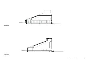 OOPEAA Office for Peripheral Architecture, měděná kaple v Suvela, řez