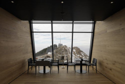 Restaurace Stone Flower, Mario Botta