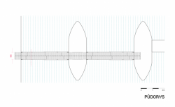 MIXAGE, Lávka přes Chrudimku, půdorys – foto