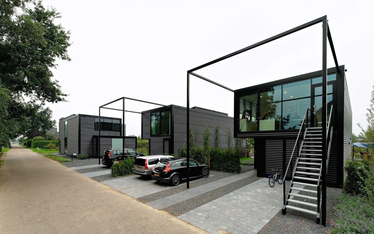 Courage Architecten, rodinné domy Woningen, foto