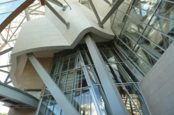 Gehry Partners, Fondation Louis Vuitton, detail fasády, foto