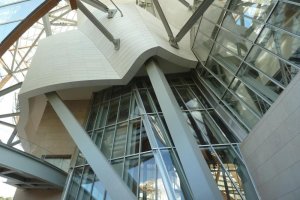 Gehry Partners, Fondation Louis Vuitton, detail fasády, foto