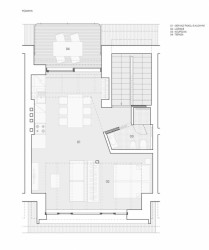 masparti, Podkrovní byt na třídě Míru, půdorys – foto