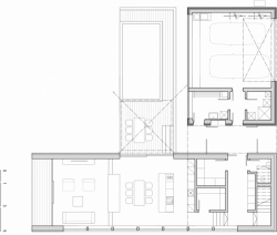 Mimosa, RD v Nučicích, půdorys 1. NP - foto