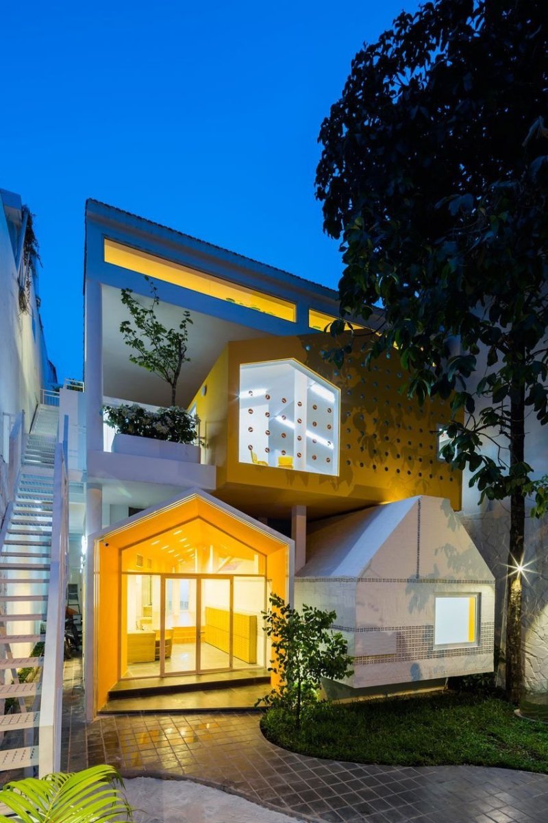KIENTRUC O, Chuon Chuon Kim Kindergarten - foto