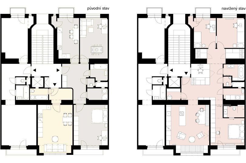 Byt pro Přemka, Ateliér 111 architekti,