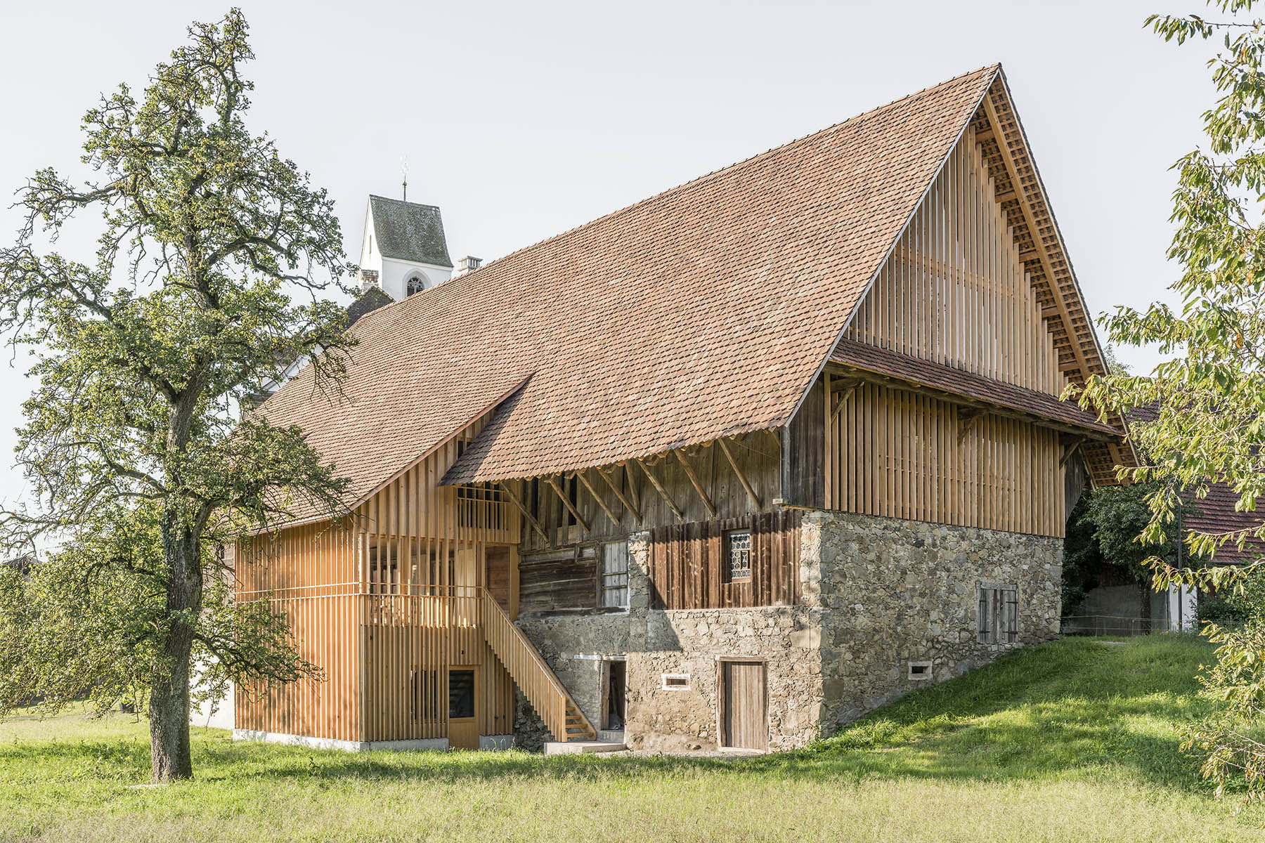 Hudební dům Boswil od architekta Giana Salise