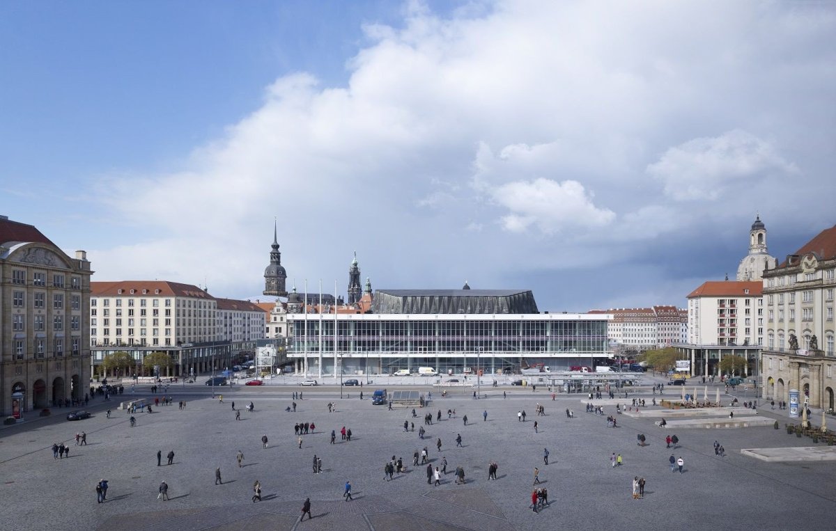 Kulturpalast, gml Architekten, Drážďany, Foto
