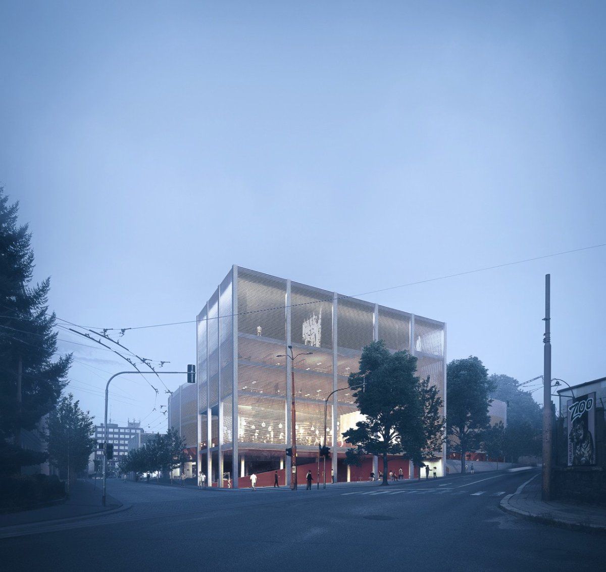Studio CHYBIK+KRISTOF vyhrálo ve spolupráci s prof. Josefem Chybíkem architektonickou soutěž na Horáckou halu v Jihlavě.