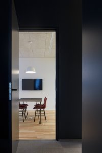 Kanceláře FUNTASY v bývalém parkovacím domě Rozmarýn v Brně, Studio Perspektiv