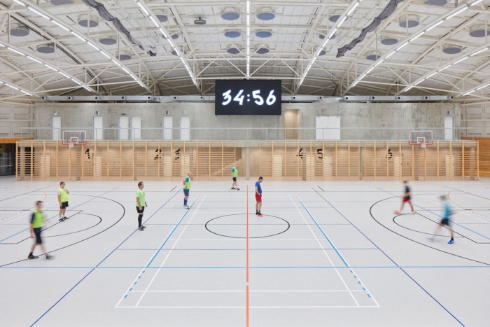 Sportovní hala Dolní Břežany od sporadical