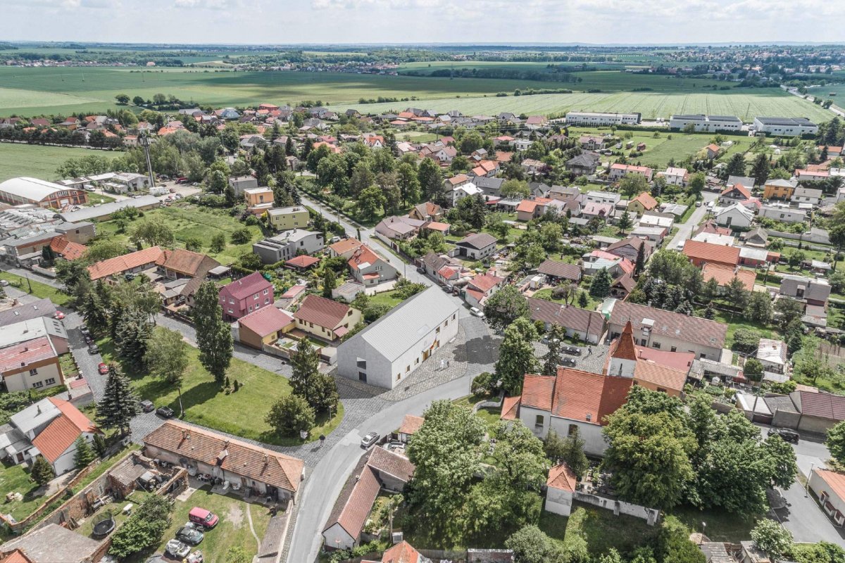 Nové sídlo Obecního úřadu v Hovorčovicích - odměna, OTA atelier, vizualizace