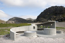 Reiulf Ramstad Arkitekter, Odpočívadlo Selvika. Lokace: NTR, Havøysund 2012 - foto